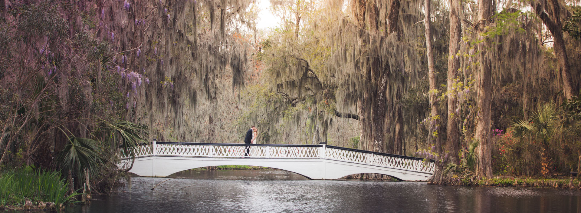 Magnolia Plantation White Bridge