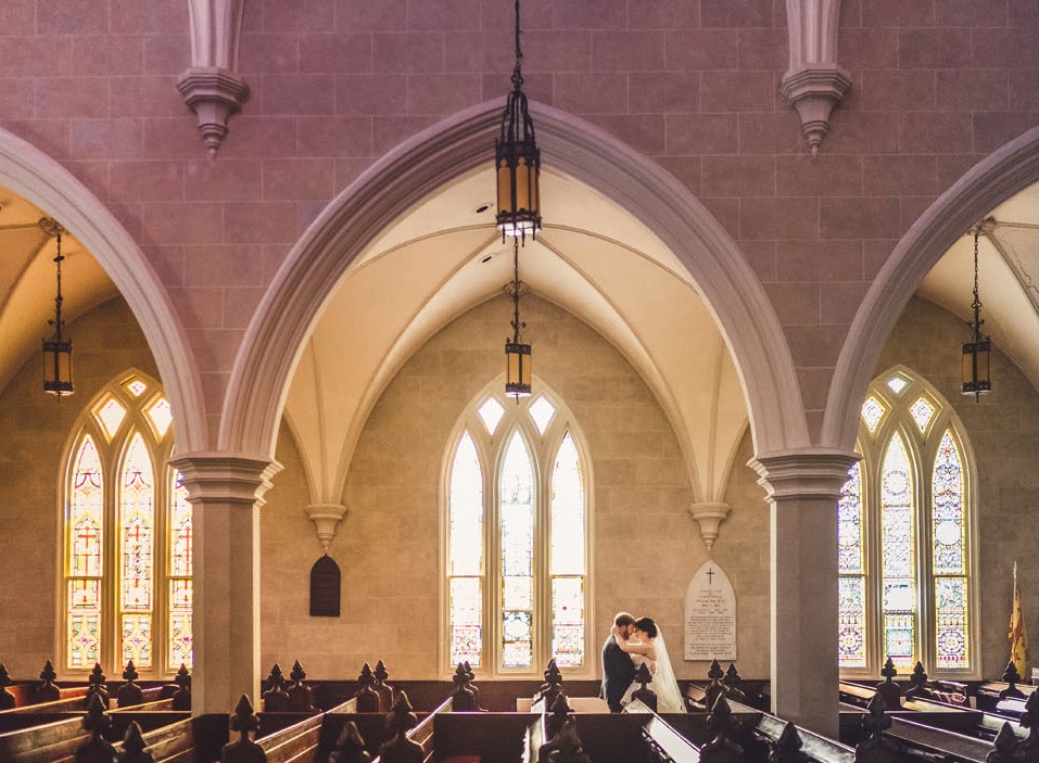 Wedding Ceremony At Grace Episcopal Church, Charleston, SC