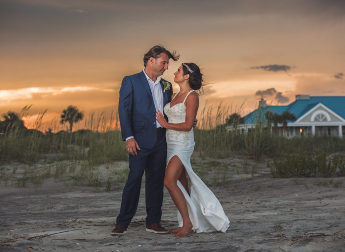 The Citadel Beach House Charleston Wedding Photography