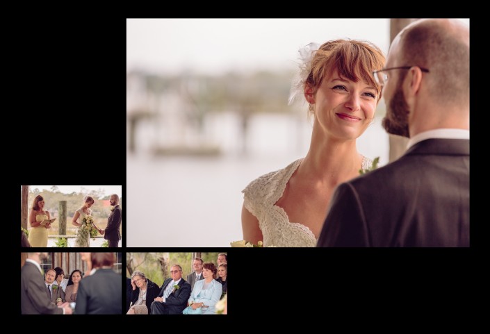 Cotton Dock Wedding Ceremony