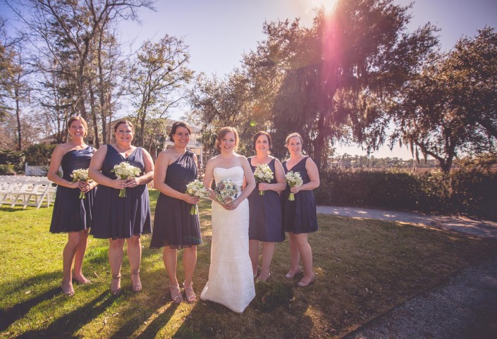 Portraits of the Bridesmaids