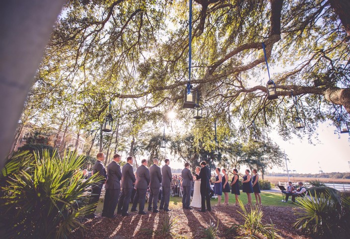 Picture of the Creek Club Lawn Ceremony