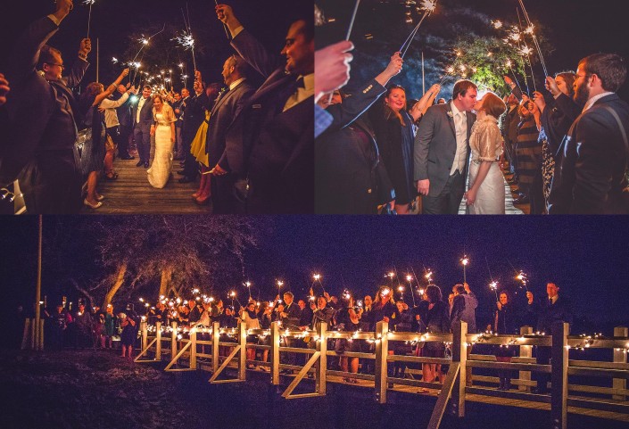 Sparkler Boat Leave