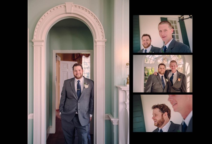 Groom's Pictures in Lowndes Grove Plantation House