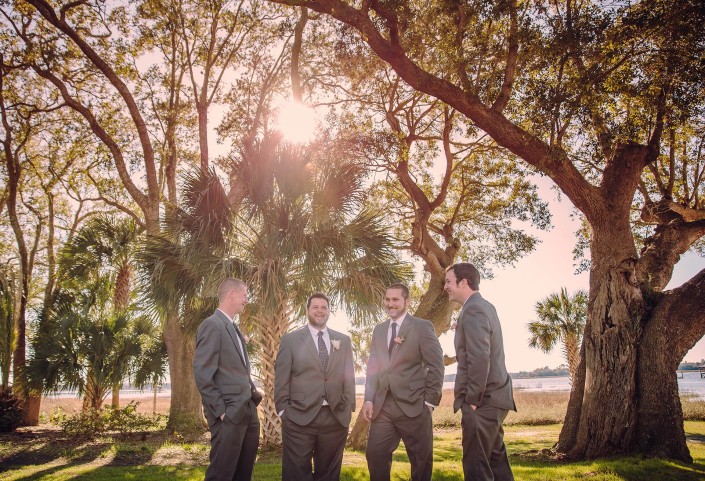 Groomsmen Laughing