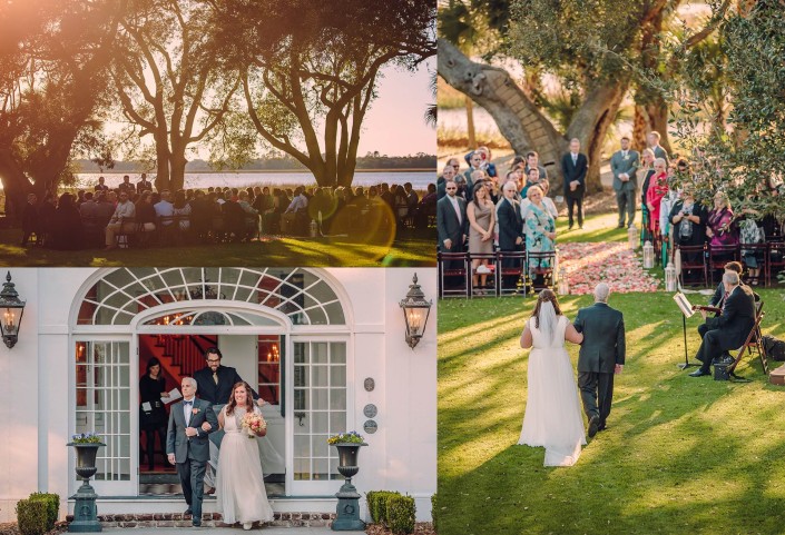 Bride's Processional at Ceremony