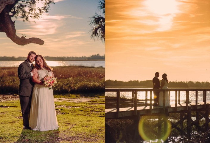 Dock Portraits at Sunset