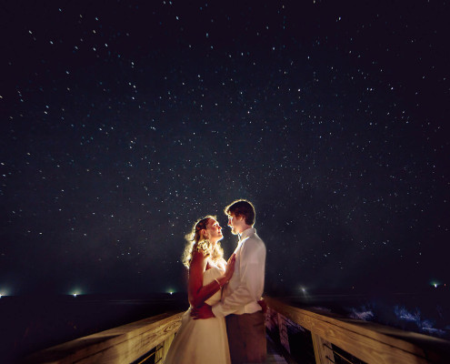 Under the Stars Beach Wedding