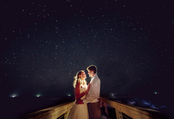 Under the Stars Beach Wedding