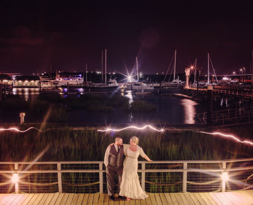 Wedding at St. Lukes and Reception at Charleston Yacht Club