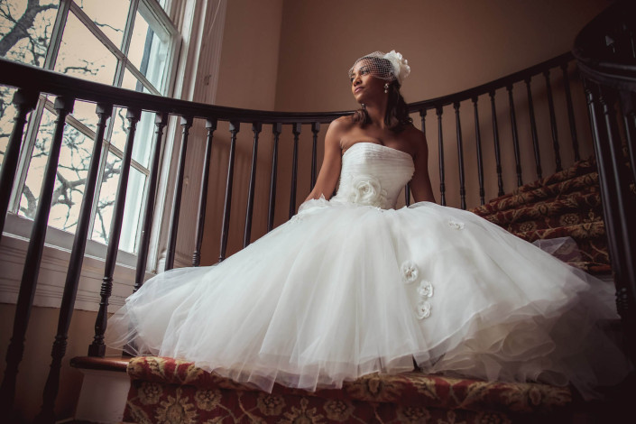 Bridal in the Thomas Bennett House