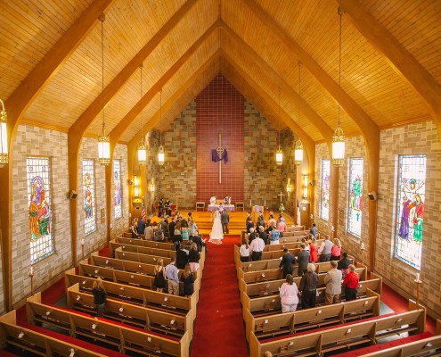 Wedding at Advent Lutheran