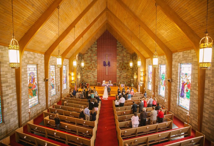 Wedding at Advent Lutheran