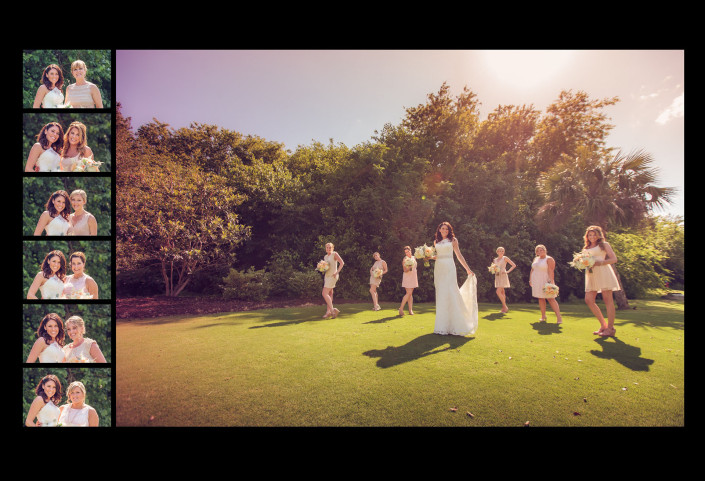 Bridesmaids Portraits on the Green