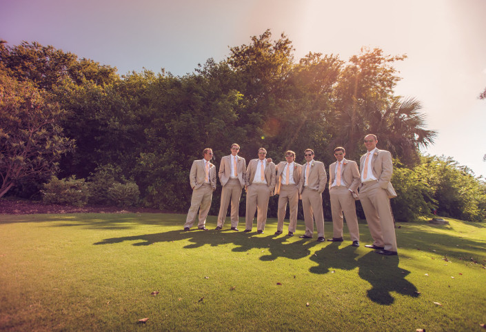 Groomsmen on the Green