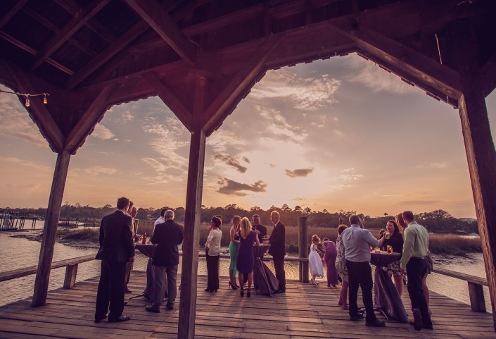 Sunset at the Cotton Dock