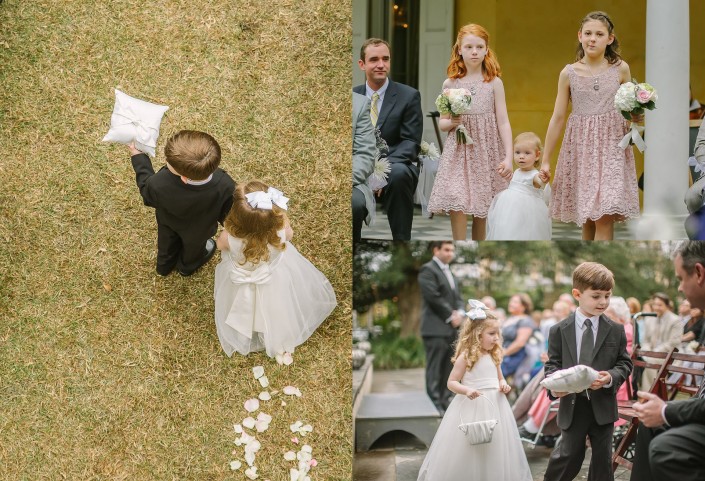 Ring bearer and flowergirl