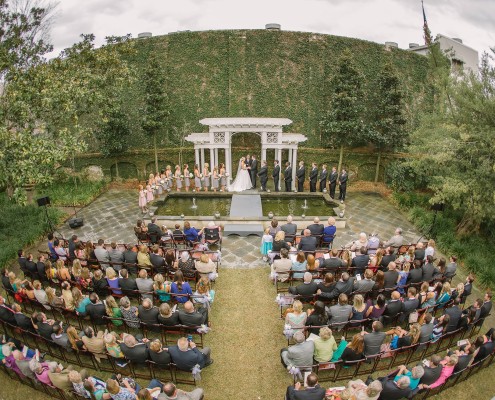 Ceremony at the William Aiken House