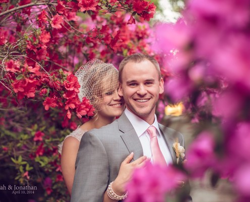 Magnolia Gardens Azaleas Wedding