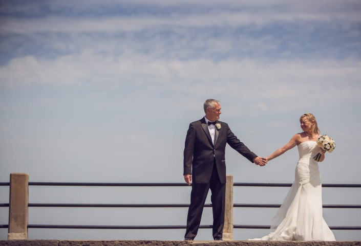 Wedding Photography at the Charleston Battery