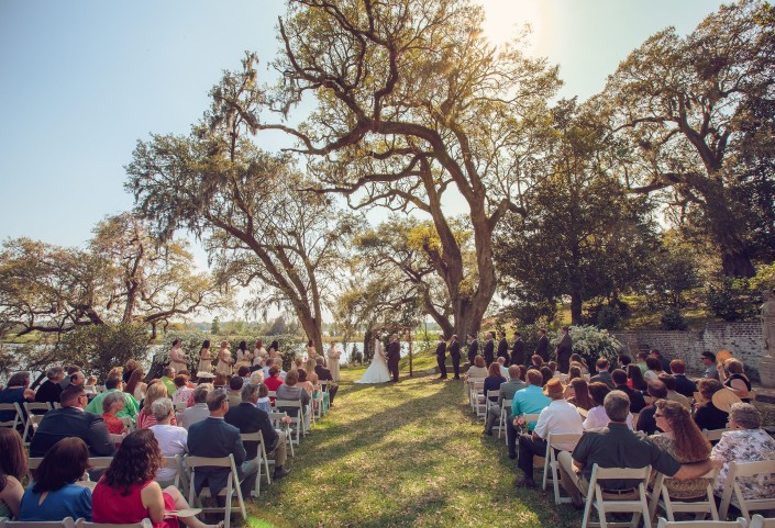 Wedding Ceremony at Mepkin Abbey