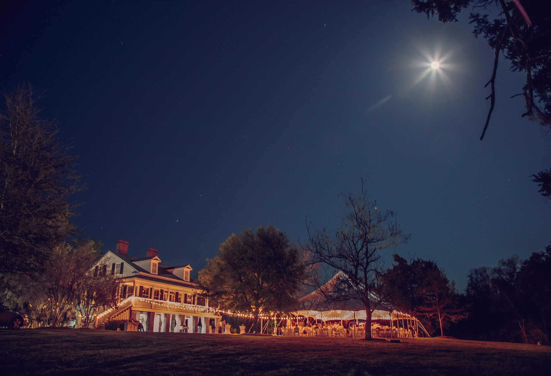 Old Santee Canal Park Wedding Reception