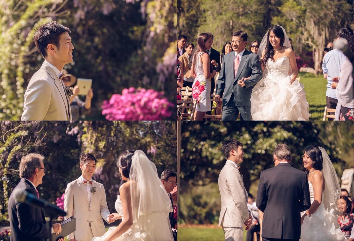 The Bride Comes Down the Aisle