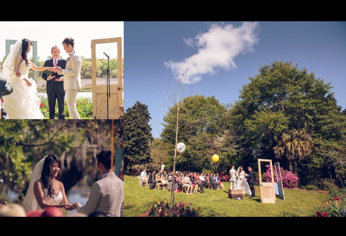 Ceremony on the School House Lawn