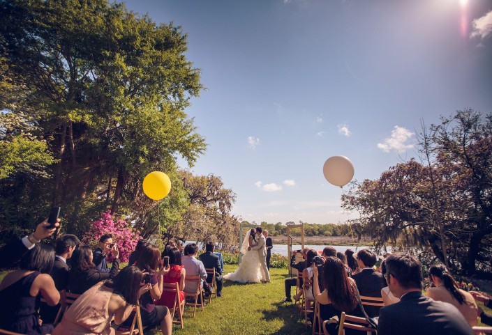 Magnolia Plantation Conservatory Ceremony