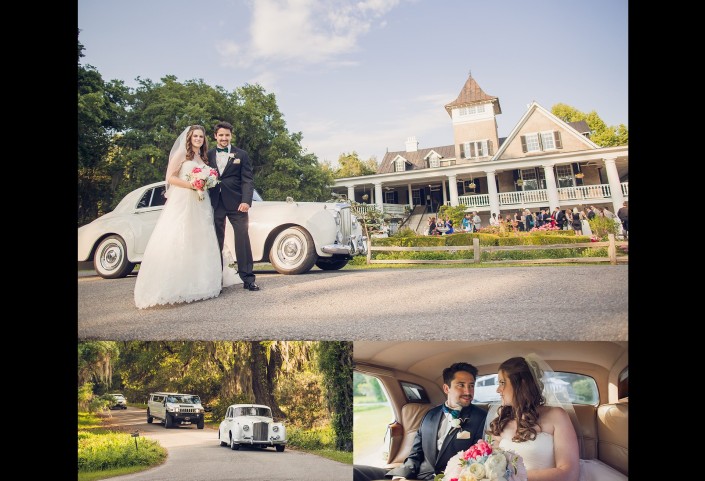 Magnolia Plantation Veranda Wedding