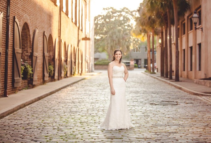 Downtown Bridal Portrait