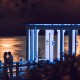 Bride and Groom on the Pier at Creek Club at I'On