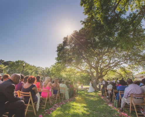 Wedding Ceremony at the Sand Dunes Club