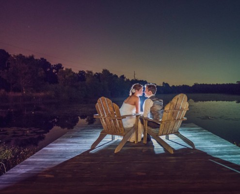 Evening at the Lake House at Bulow
