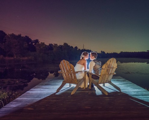 Evening at the Lake House at Bulow