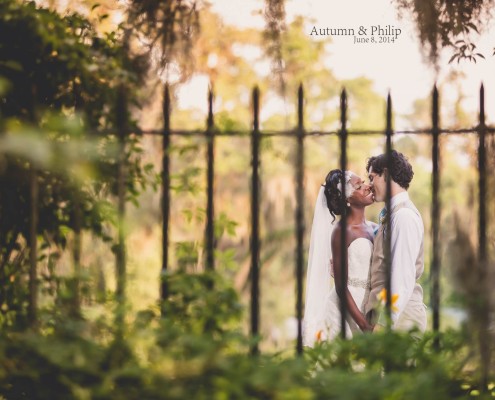 Romance at Magnolia Plantation Wedding