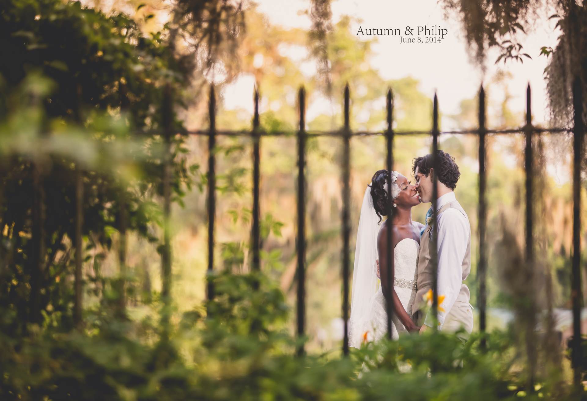 Romance at Magnolia Plantation Wedding