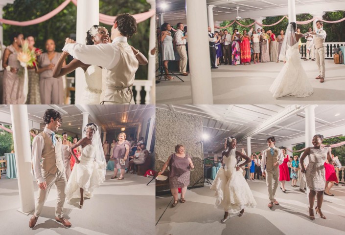 Dancing on the Veranda at Magnolia Plantation