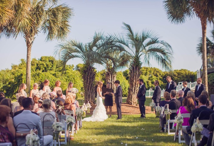 Wild Dunes Croquet Lawn Wedding