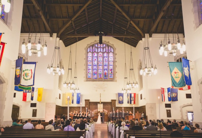 Inside Summerall Chapel