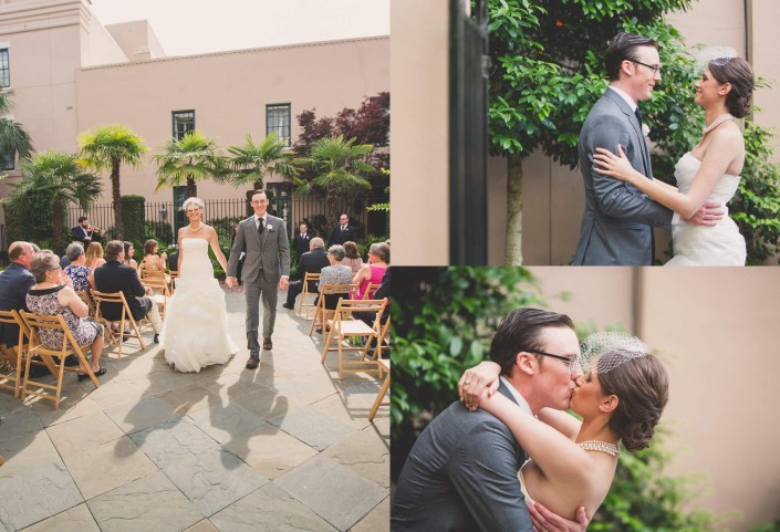 Planters Inn, Charleston SC Wedding Ceremony