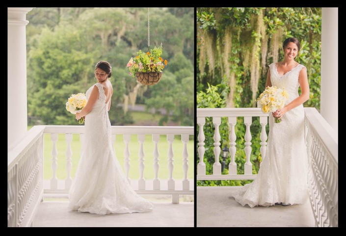 Bridals on the Veranda at Magnolia Plantation