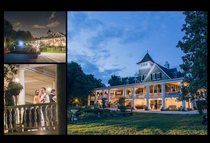 Evening at the Magnolia Plantation Veranda