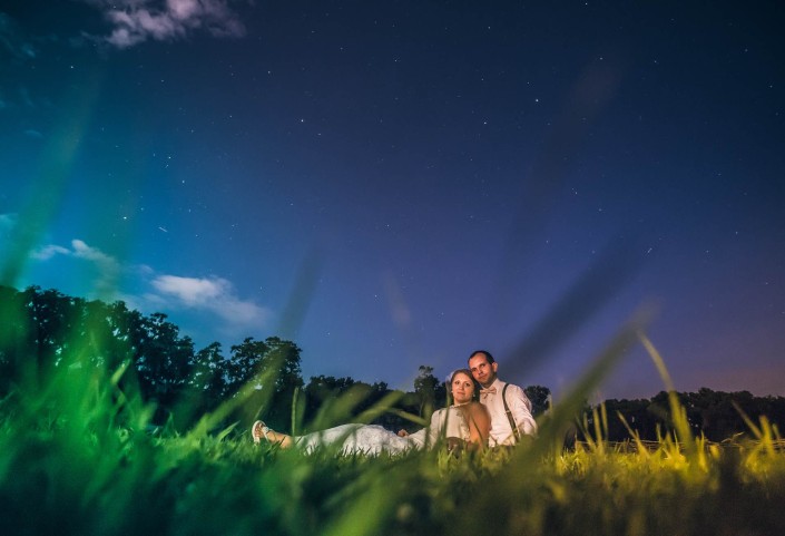 Under the stars at Magnolia Plantation