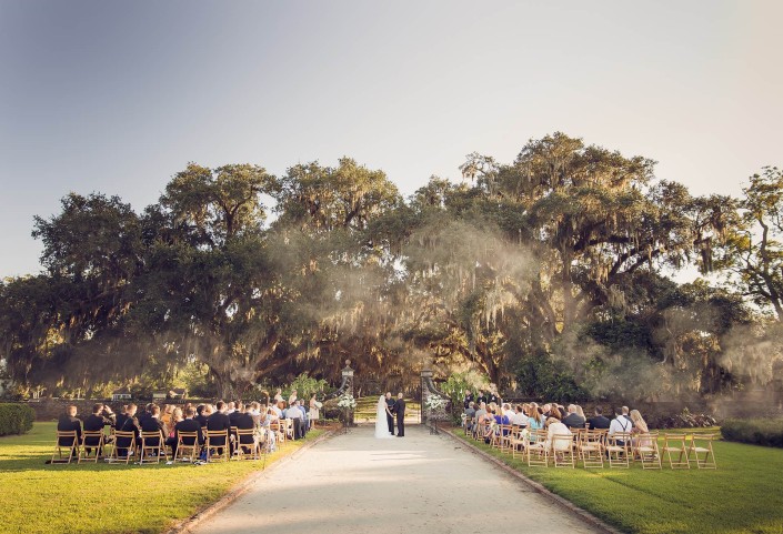 Ceremony Photo at Boone Hall Plantation