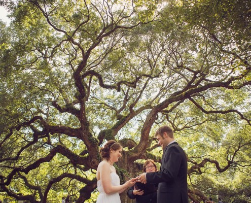 Wedding at Angel Oak