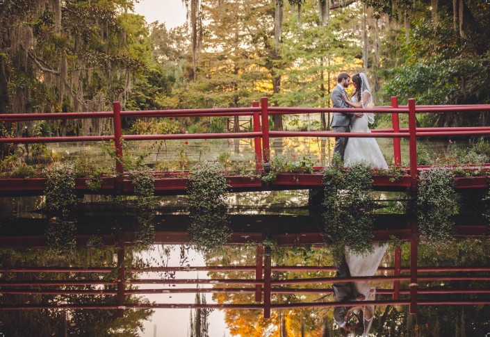 Magnolia Plantation Red Bridge