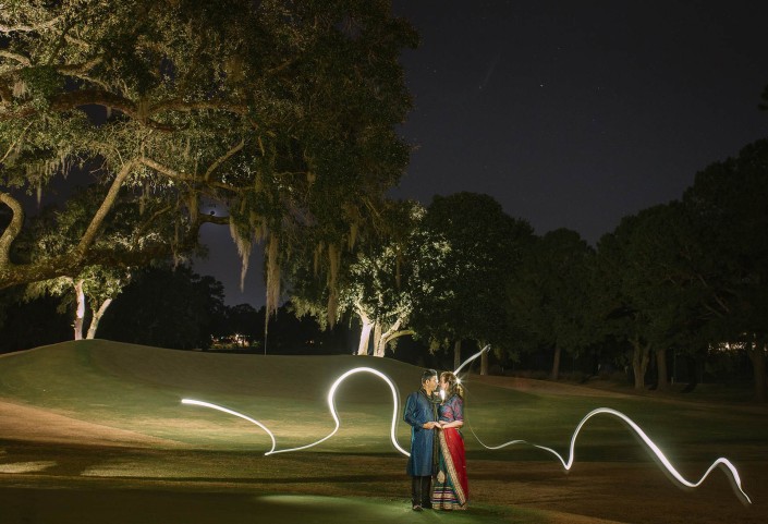 Charleston Country Club Light Painting