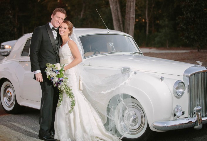 Bentley Car Charleston Wedding