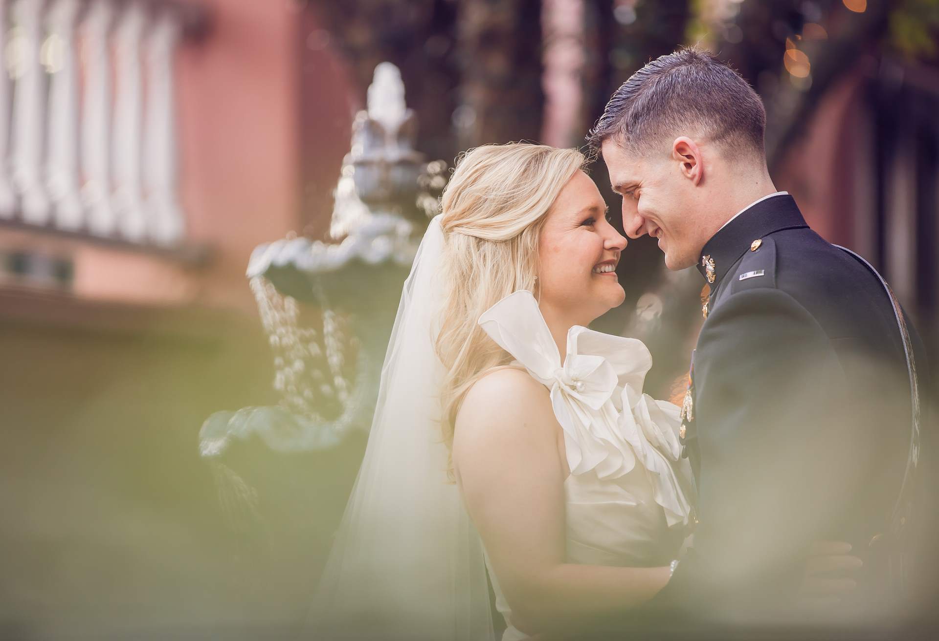 Charleston marine wedding